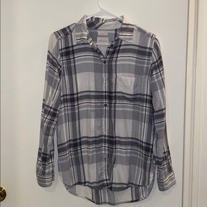 Plaid button up